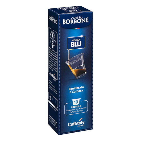 BORBONE - Caffitaly - Caffè - Blu - Conf. 10