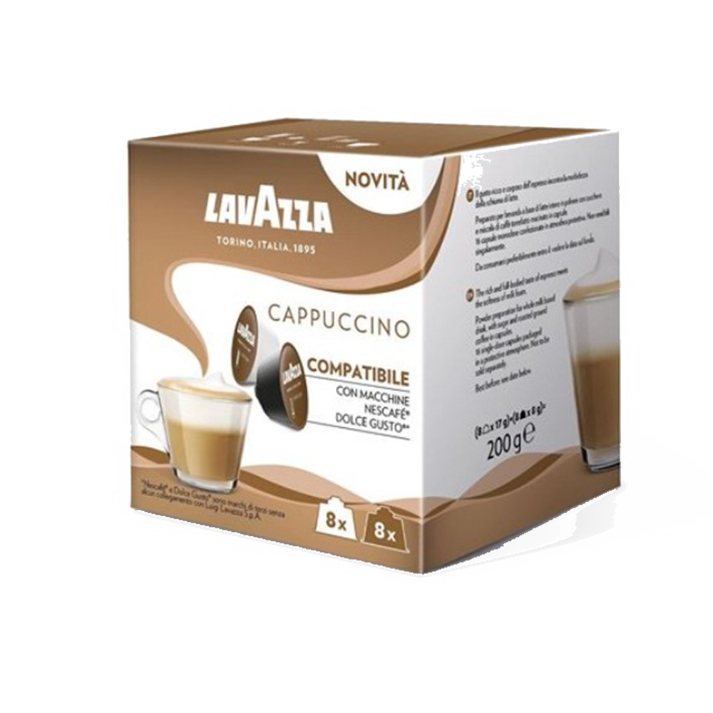 LAVAZZA - Dolce Gusto - Solubile - Cappuccino - Conf. 16