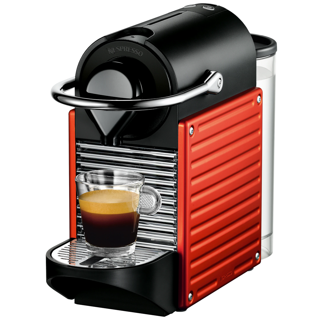 Pixie Coffee Machine Electric Red