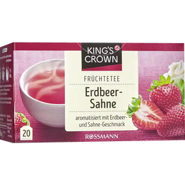 Fruit tea strawberry cream - 20 pc