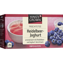 Load image into Gallery viewer, Fruit tea blueberry yoghurt - 20 pc
