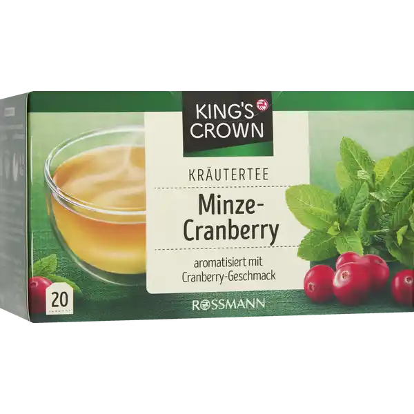 Herbal tea mint cranberry - 20 pc