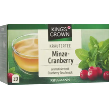 Load image into Gallery viewer, Herbal tea mint cranberry - 20 pc