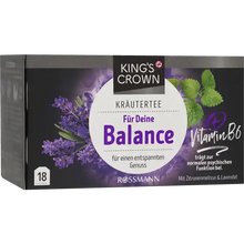 სურათის ჩატვირთვა გალერეის მაყურებელში, KING&#39;S CROWN Herbal tea for your balance
