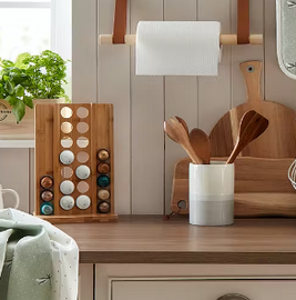 Wooden Coffee Pod Stand (30cm x 20cm x 15cm)