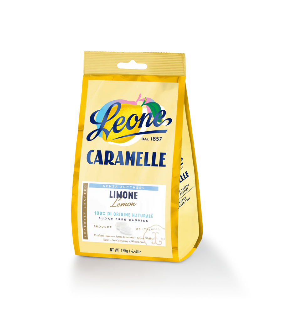 LEONE - Candies - Esp. da terra for sharing caram. sugar free assortite 54  pcs