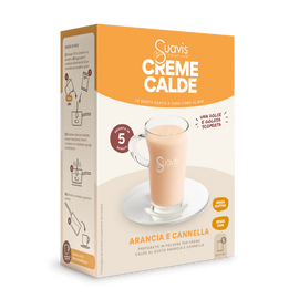 SUAVIS - LE CREME CALDE MONO ARANCIA E CANNELLA 160 g (5 X 32 g)