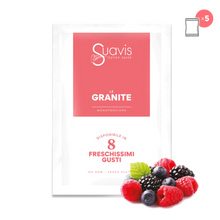 Load image into Gallery viewer, SUAVIS - LE GRANITE MONO FRUTTI ROSSI 160 g (5 X 32 g) / Granita with Red Fruits