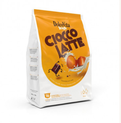 ITALFOODS - Dolce Gusto - Solubile - Cioccolatte - Conf. 16