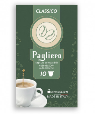 PAGLIERO - Nespresso - Caffè - Classico - Conf. 10
