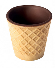 Load image into Gallery viewer, FOODRINKS - BISCOTTI - Chocup mini cc30 - Conf. 5 - ბელგიური შოკოლადით ამოვლებული ვაფლის ჭიქები 30 მგ. - 5 ც.