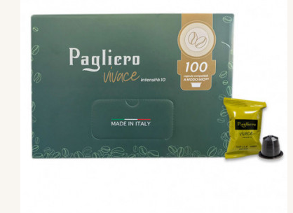 PAGLIERO - Nespresso - Caffè - Vivace - Conf. 100