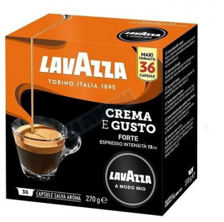 LAVAZZA - A Modo Mio - Caffè - Crema e Gusto Forte - Conf. 36