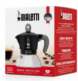 BIALETTI - Caffettiera Moka - Moka Induction 2 tazze