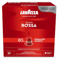 LAVAZZA - Nespresso - Caffè - Qualità Rossa Alluminio - Conf. 80