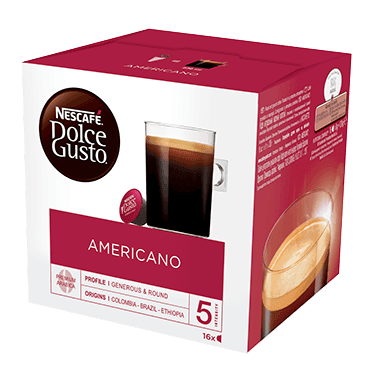 Nescafe Dolce Gusto Americano Coffee Pods 16pk