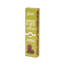 Load image into Gallery viewer, LEONE - Chocolate - Milk chocolate w/ Pistachios 55 gr