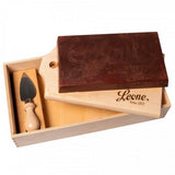 LEONE - Chocolate - Unrefined classic wooden box