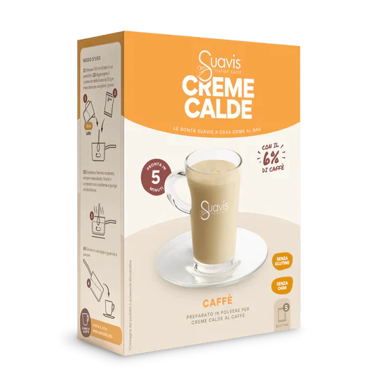 SUAVIS - LE CREME CALDE MONO CAFFE' 160 g  (5 X 32)