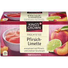 Fruit tea peach lime - 20 pc