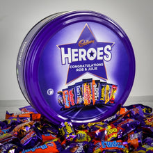 Load image into Gallery viewer, Cadbury Heroes Chocolate Tub 600g