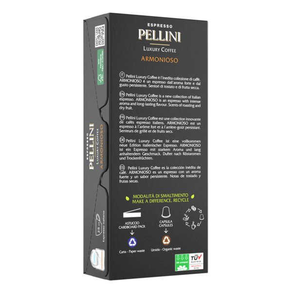 Pellini Luxury Coffee Armonioso compostable Nespresso®*