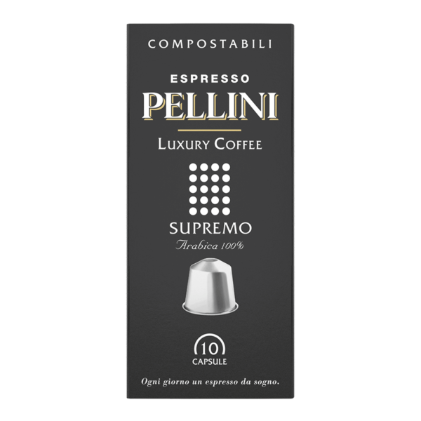 Pellini Luxury Coffee Supremo compostable Nespresso®*