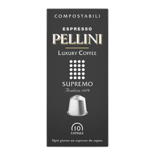 სურათის ჩატვირთვა გალერეის მაყურებელში, Pellini Luxury Coffee Supremo compostable Nespresso®*