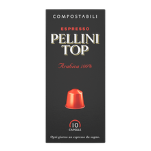 სურათის ჩატვირთვა გალერეის მაყურებელში, Pellini Top Arabica 100% compostable Nespresso®*