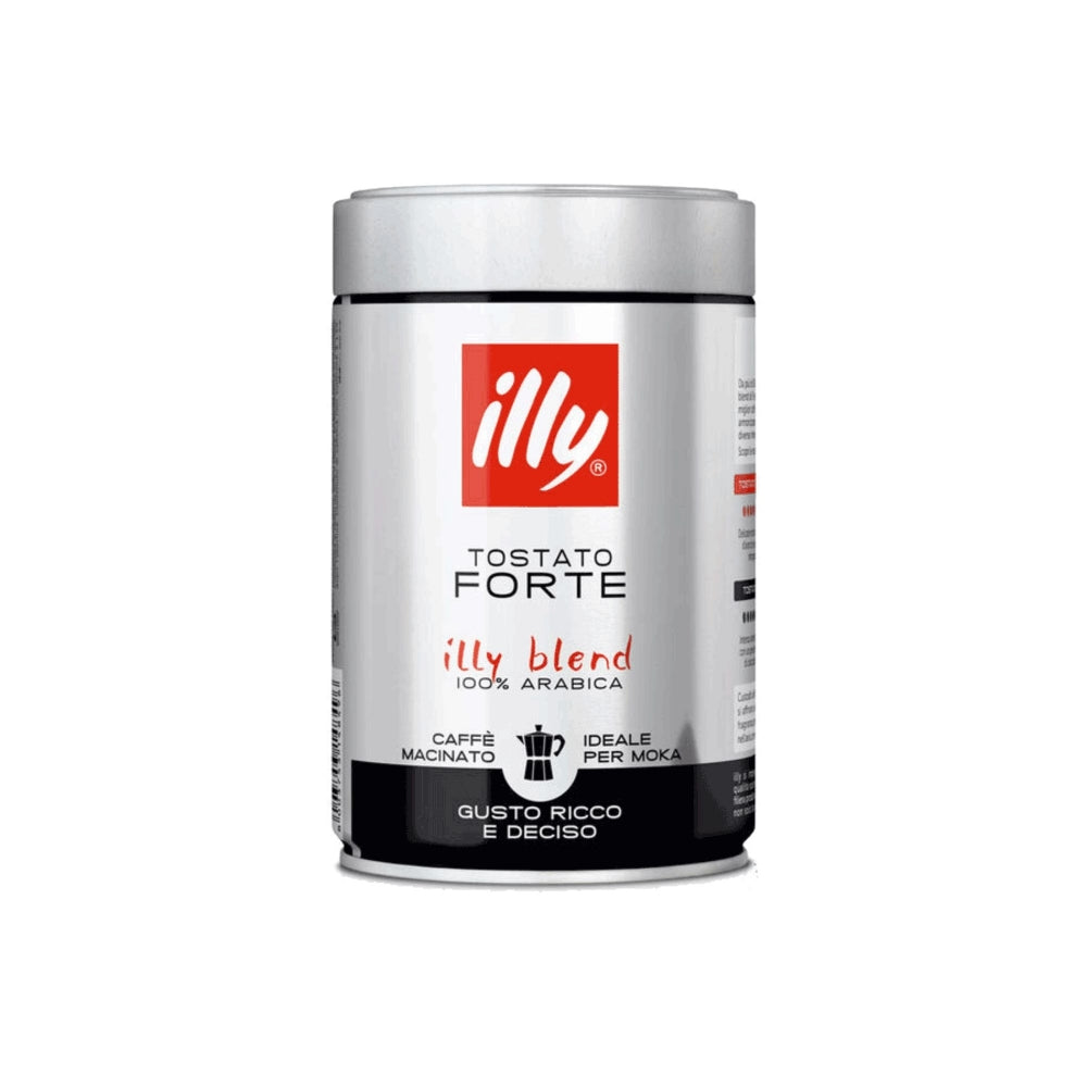 ILLY - Macinato - Caffè - Macinato Moka Forte 250 gr