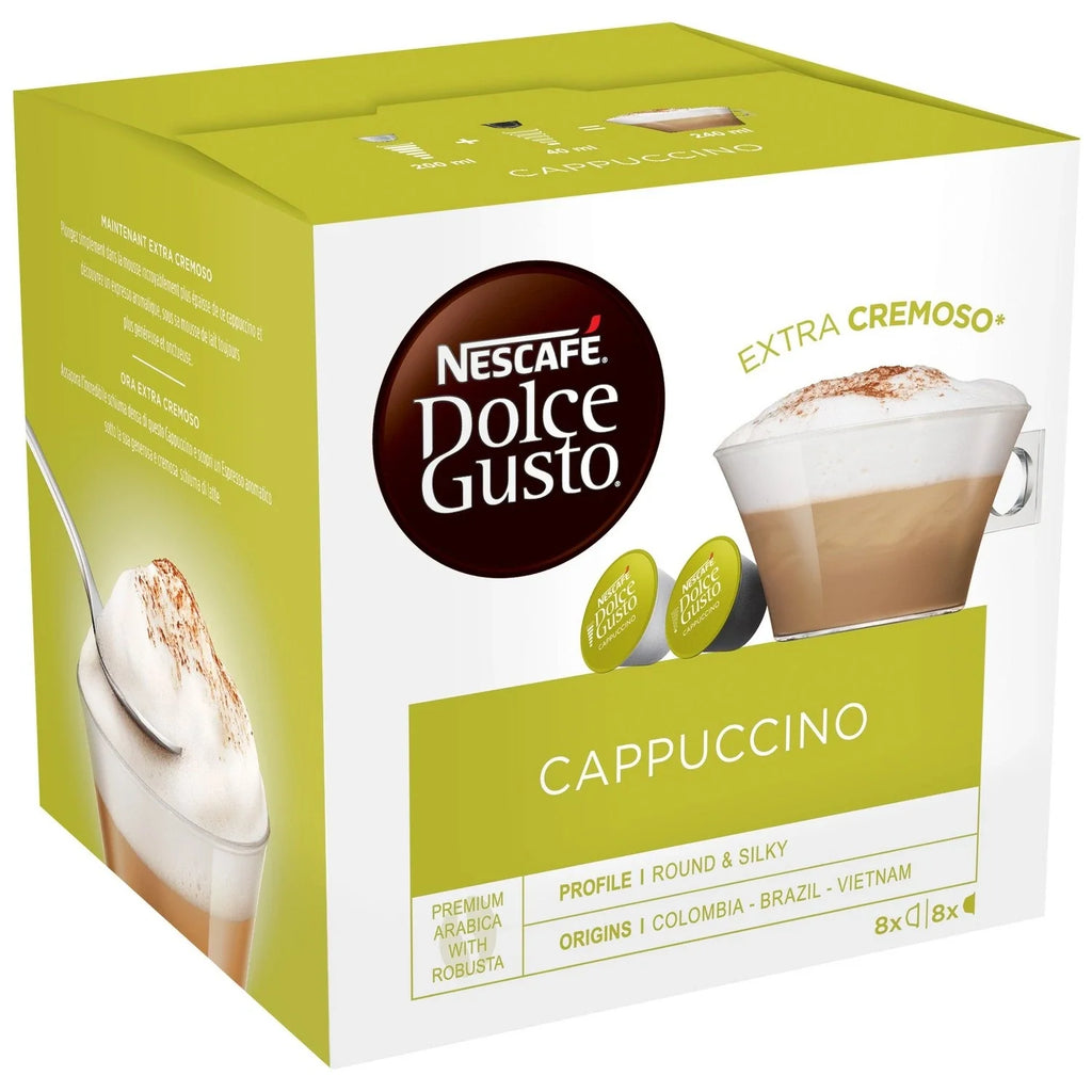NESTLE' - Dolce Gusto - Solubile - Cappuccino - Conf. 16