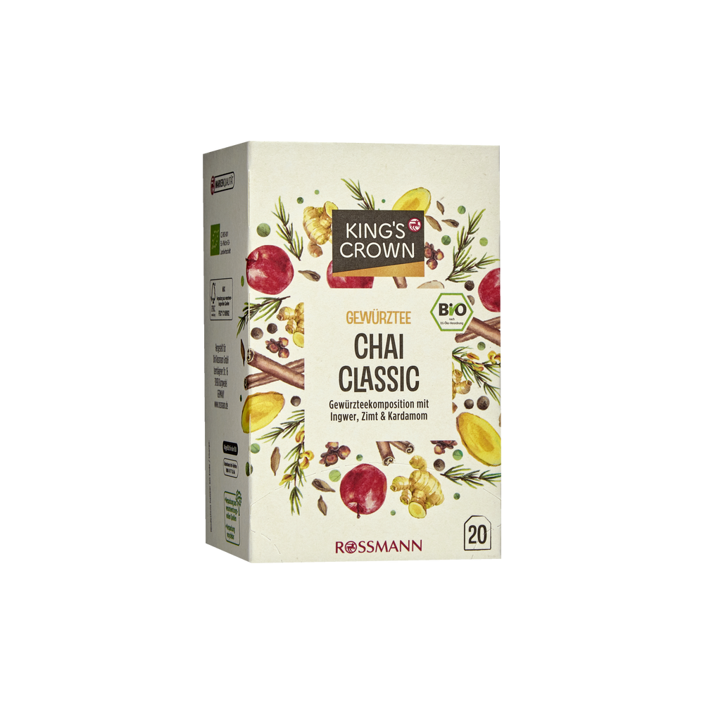 Organic spiced tea Chai Classic - 20 pc