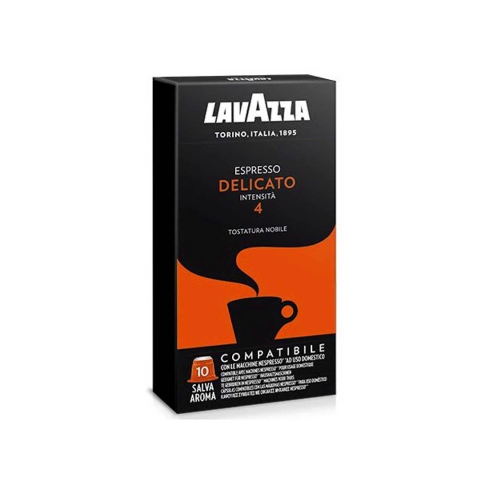 Capsules Nespresso Compatible Lavazza Delicato 10 pieces