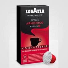 სურათის ჩატვირთვა გალერეის მაყურებელში, Lavazza Capsules Nespresso Compatible Lavazza Armonico 10 pieces