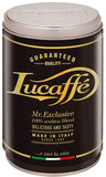 LUCAFFE TIN 250 GR MR. EXCLUSIVE 100% ARABICA COFFEE GROUD