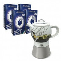 BORBONE - Kit - Caffettiera MokaKarina + 4 Macinati da 250gr Conf. 1