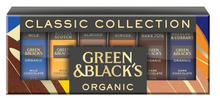 სურათის ჩატვირთვა გალერეის მაყურებელში, Green &amp; Black&#39;s Organic Classic Miniature Chocolate Bar Collection