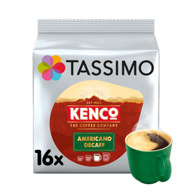Tassimo 16 Kenco Americano Decaff Coffee Pods